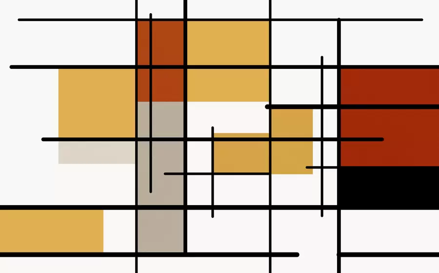 Fotobehang Heldere geometrie w05008