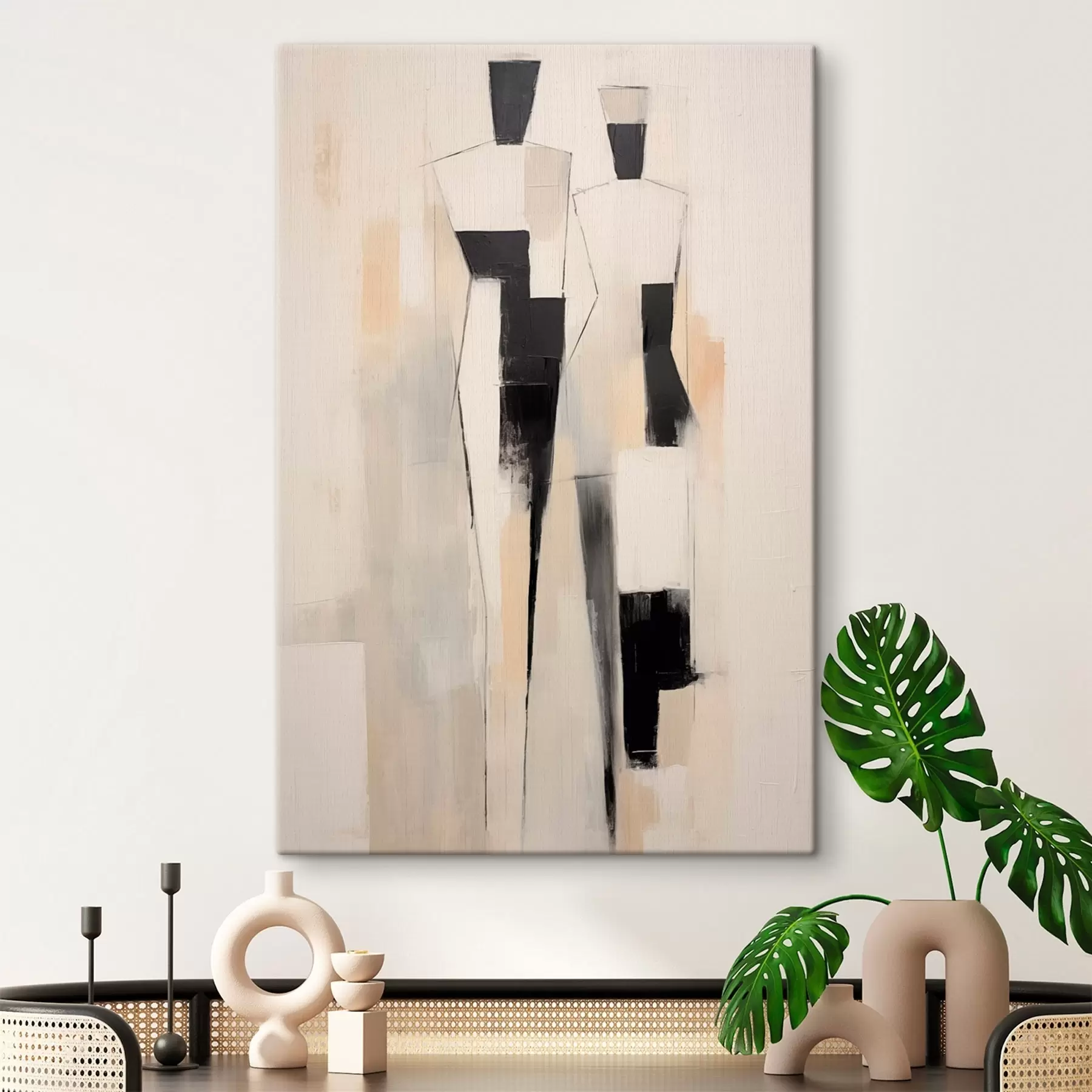  Schilderijen Abstract koppel s47000