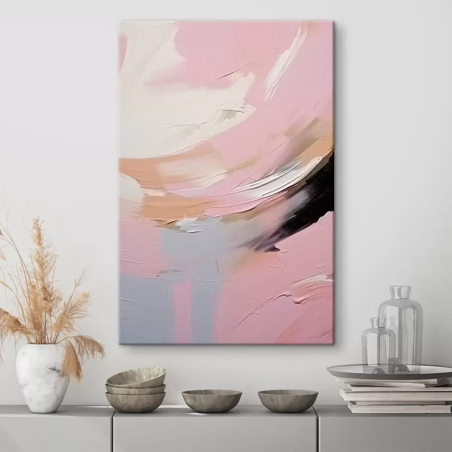  Schilderijen Abstracte penseelstreken s47003