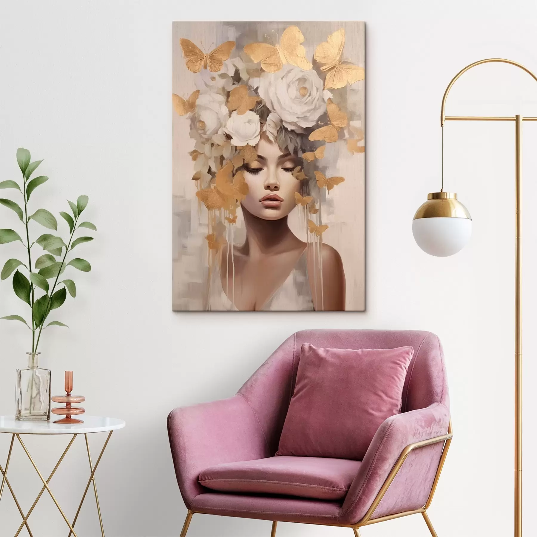  Schilderijen Portret van een meisje s47005