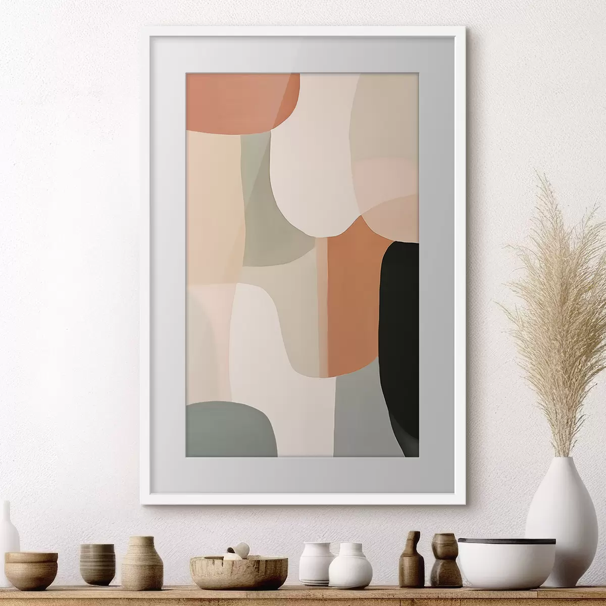 Poster Abstracte samenstelling f46987