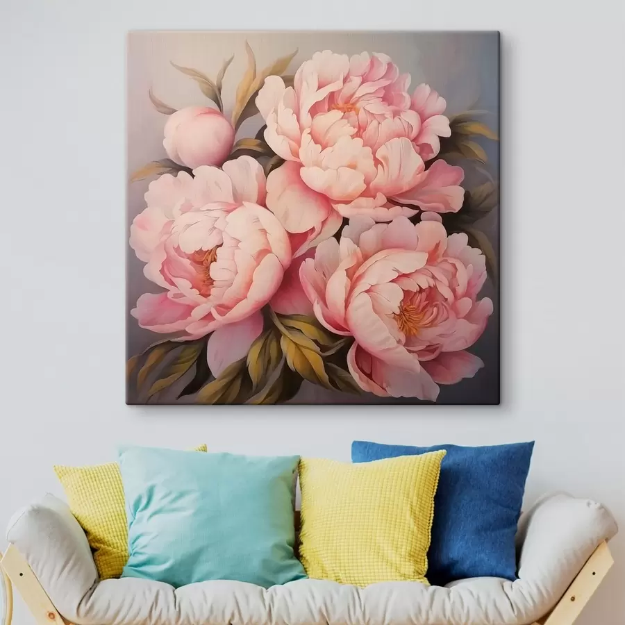  Schilderijen Pioenrozen s47008