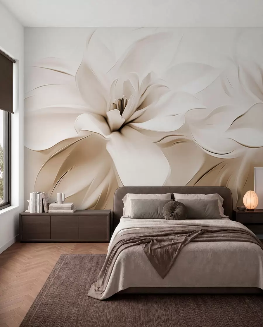 Fotobehang Fantasiebloemen w04984