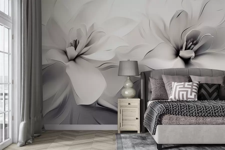 Fotobehang Fantasiebloemen w04984v1