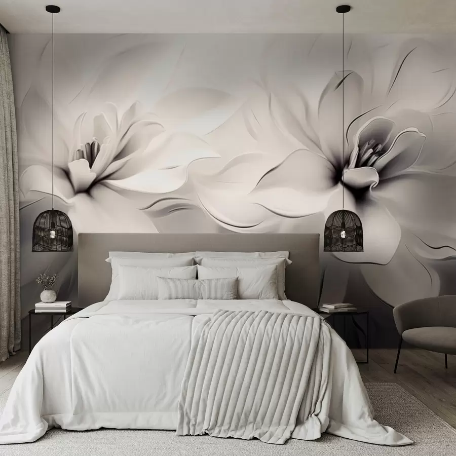 Fotobehang Fantasiebloemen w04984v1