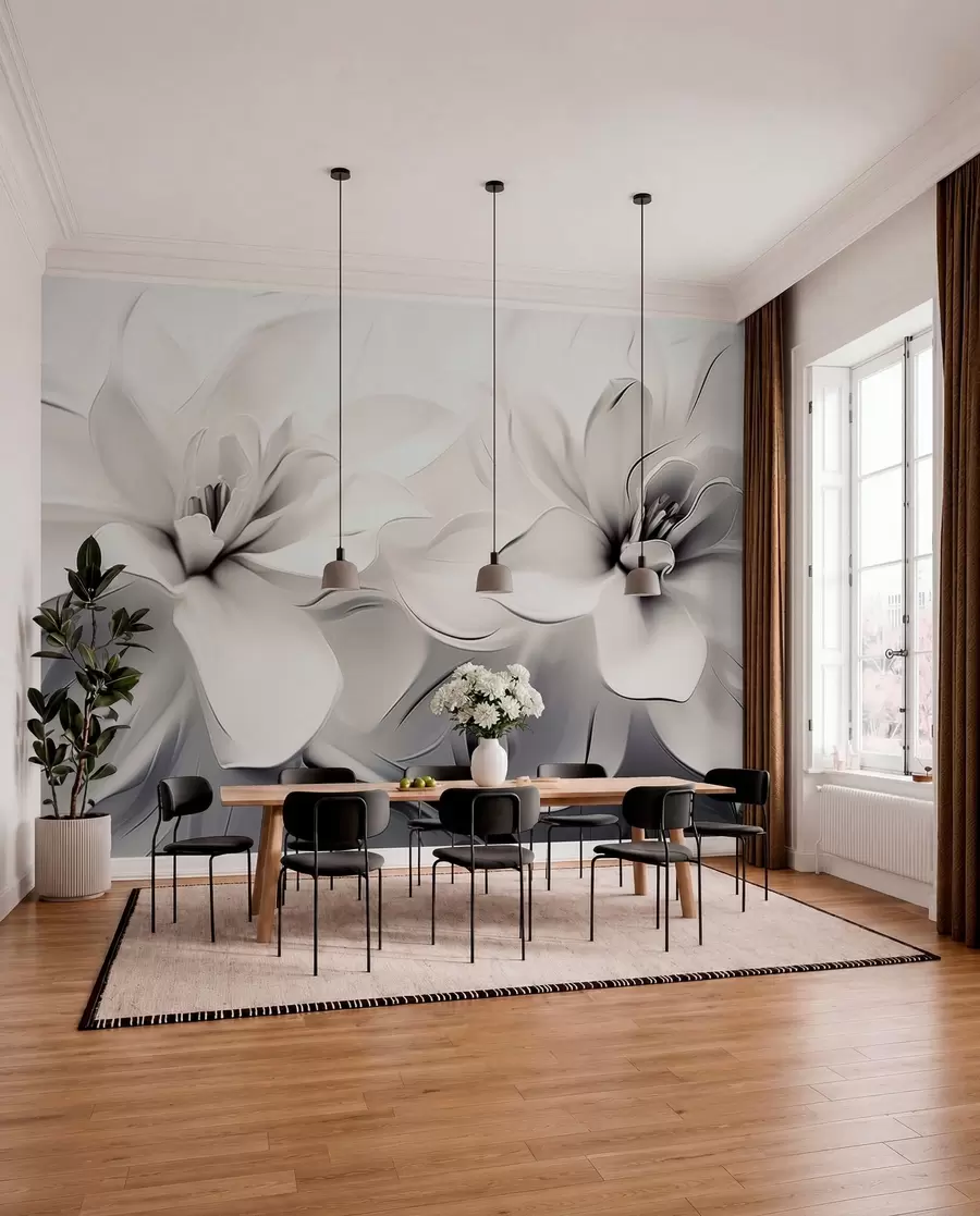 Fotobehang Fantasiebloemen w04984v1