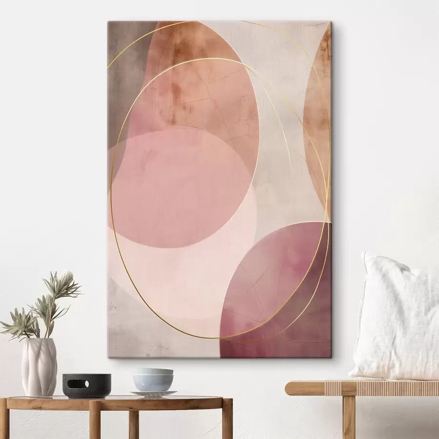  Schilderijen Abstracte cirkels s47071