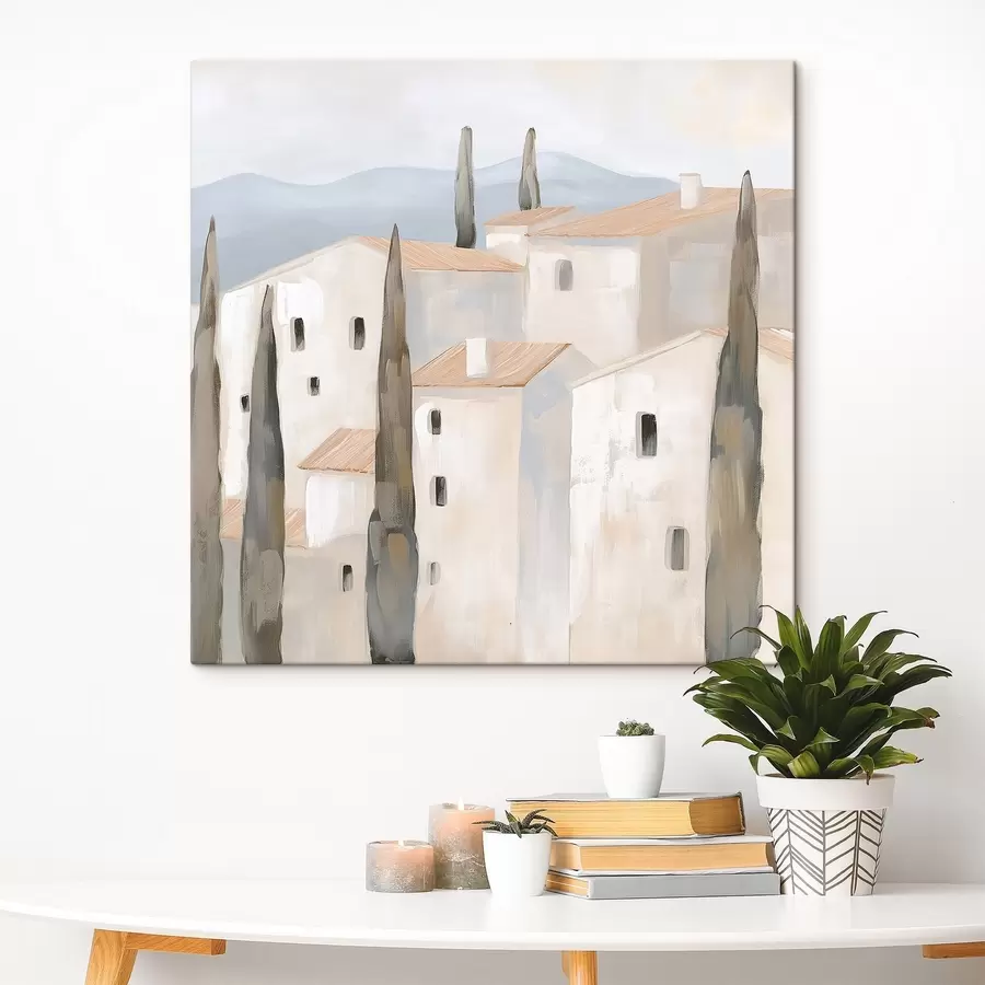  Schilderijen Pittoreske huizen s47074