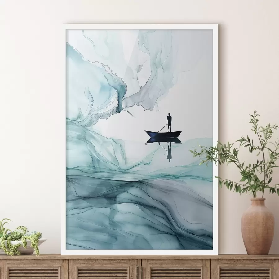 Fotobehang Boot f47056