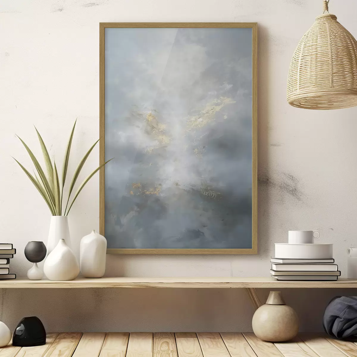 Poster Abstracte kleuren f47057