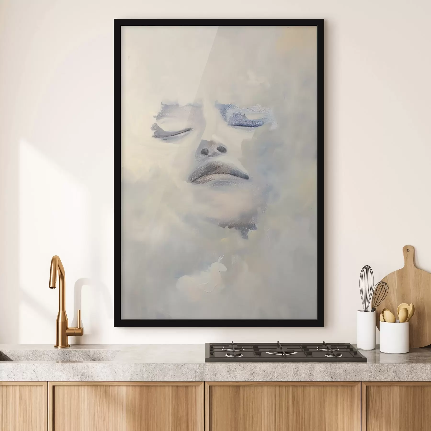 Fotobehang Koppel in de wolken f47059