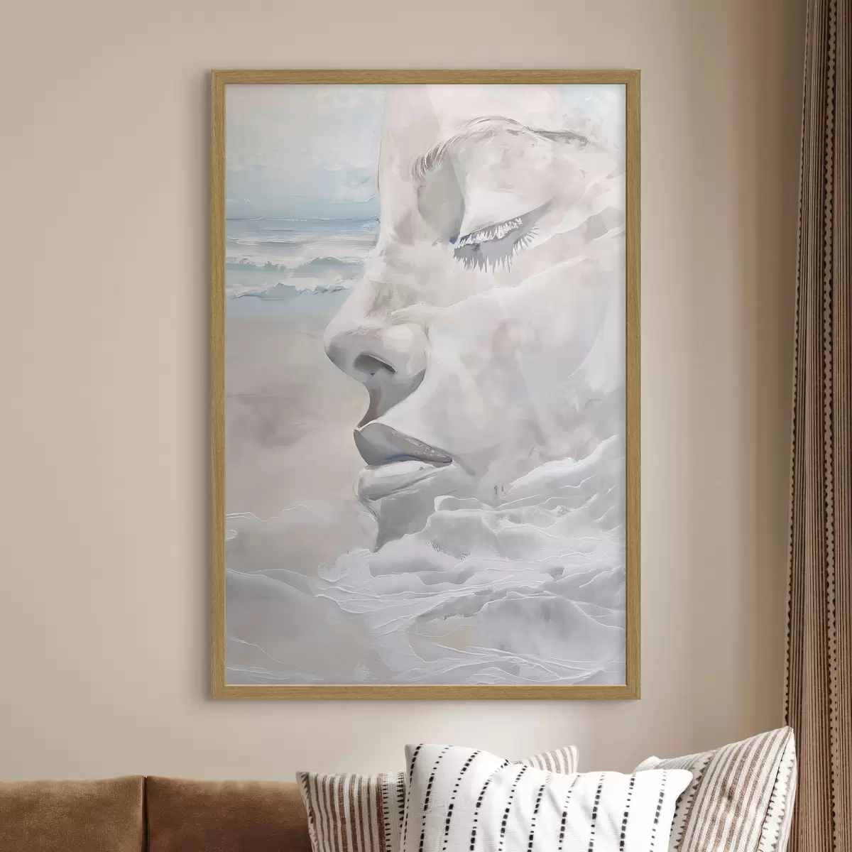 Poster Koppel in de wolken f47060