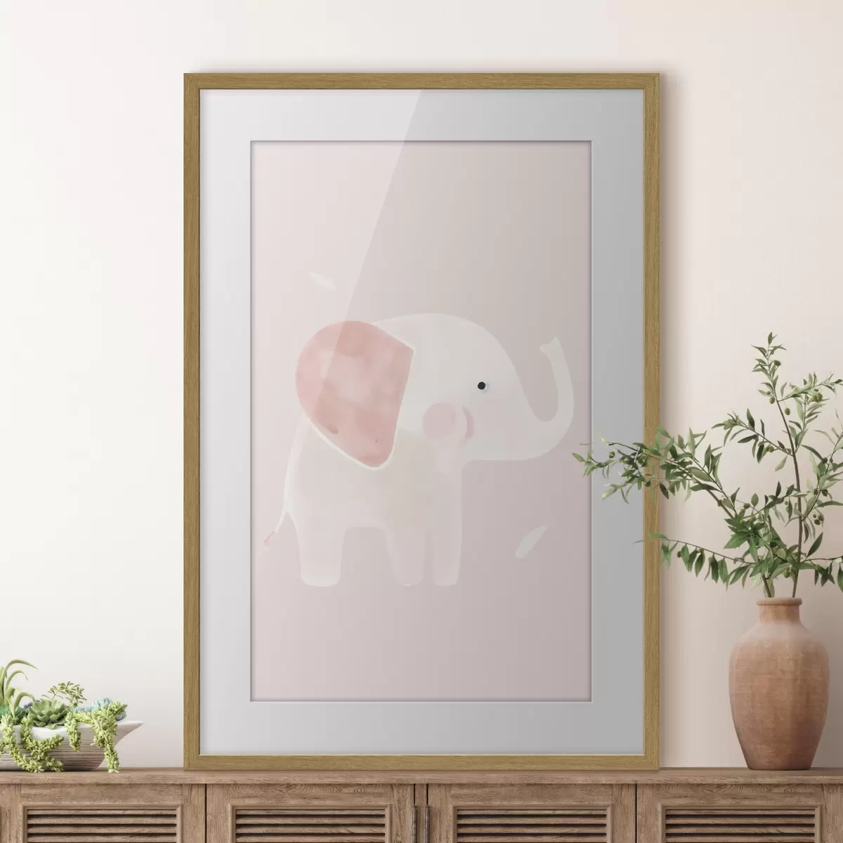 Poster Olifant f47064
