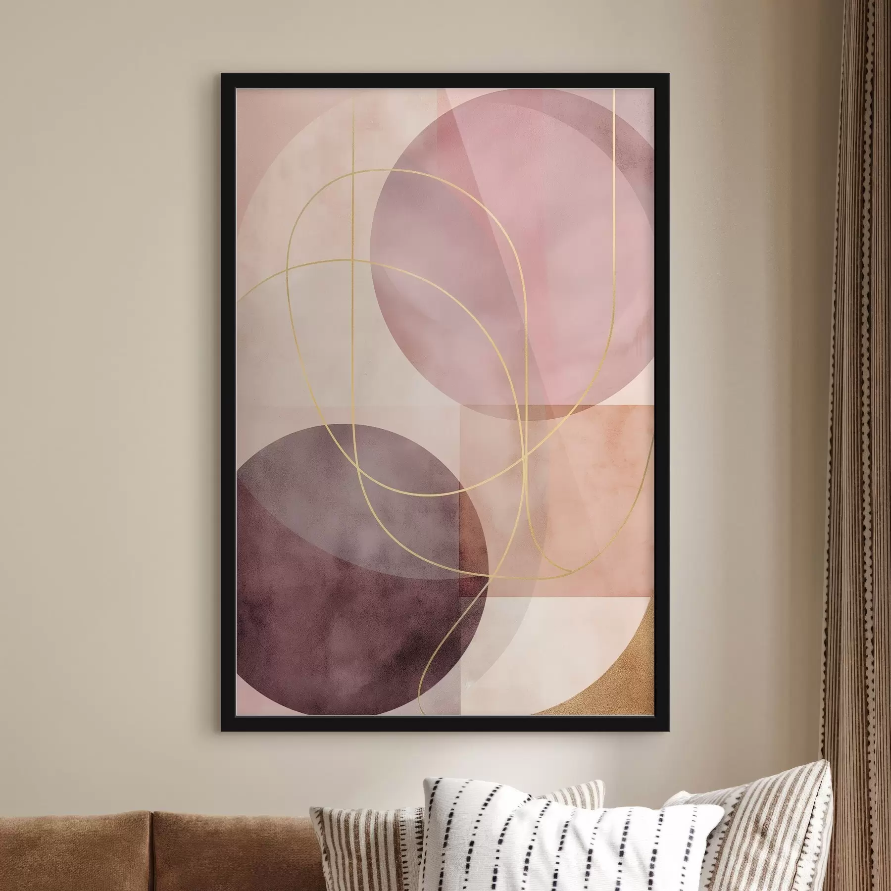 Fotobehang Abstracte cirkels f47070