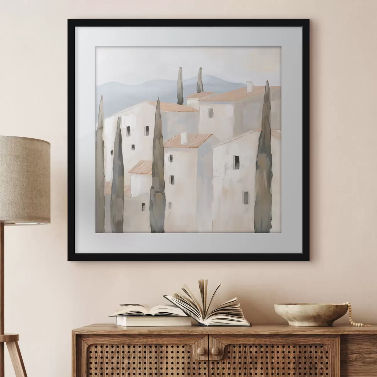 Poster Pittoreske huizen f47074
