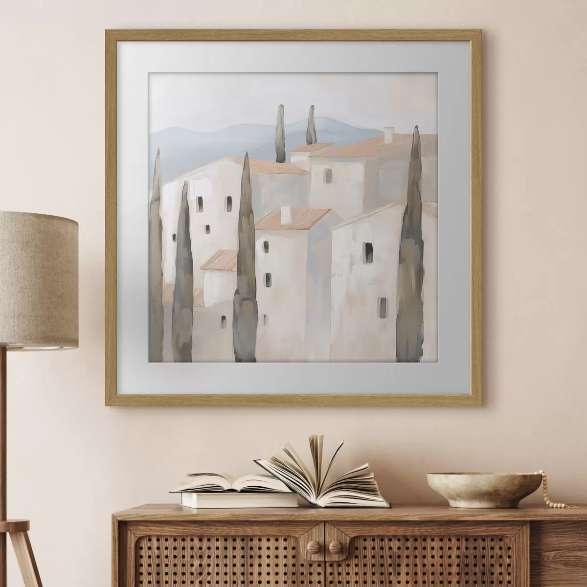 Poster Pittoreske huizen f47074