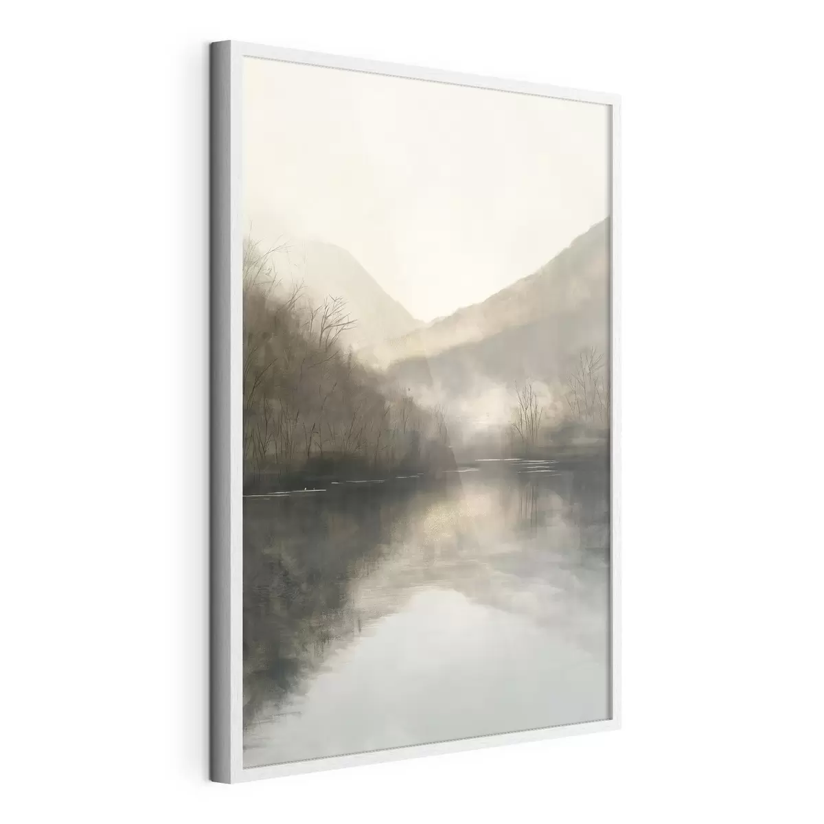 Poster Bos en bergen f47079