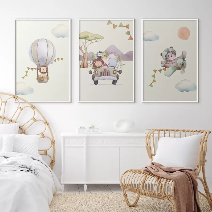 Fotobehang Avonturen door dromerige luchten en wegen d00295