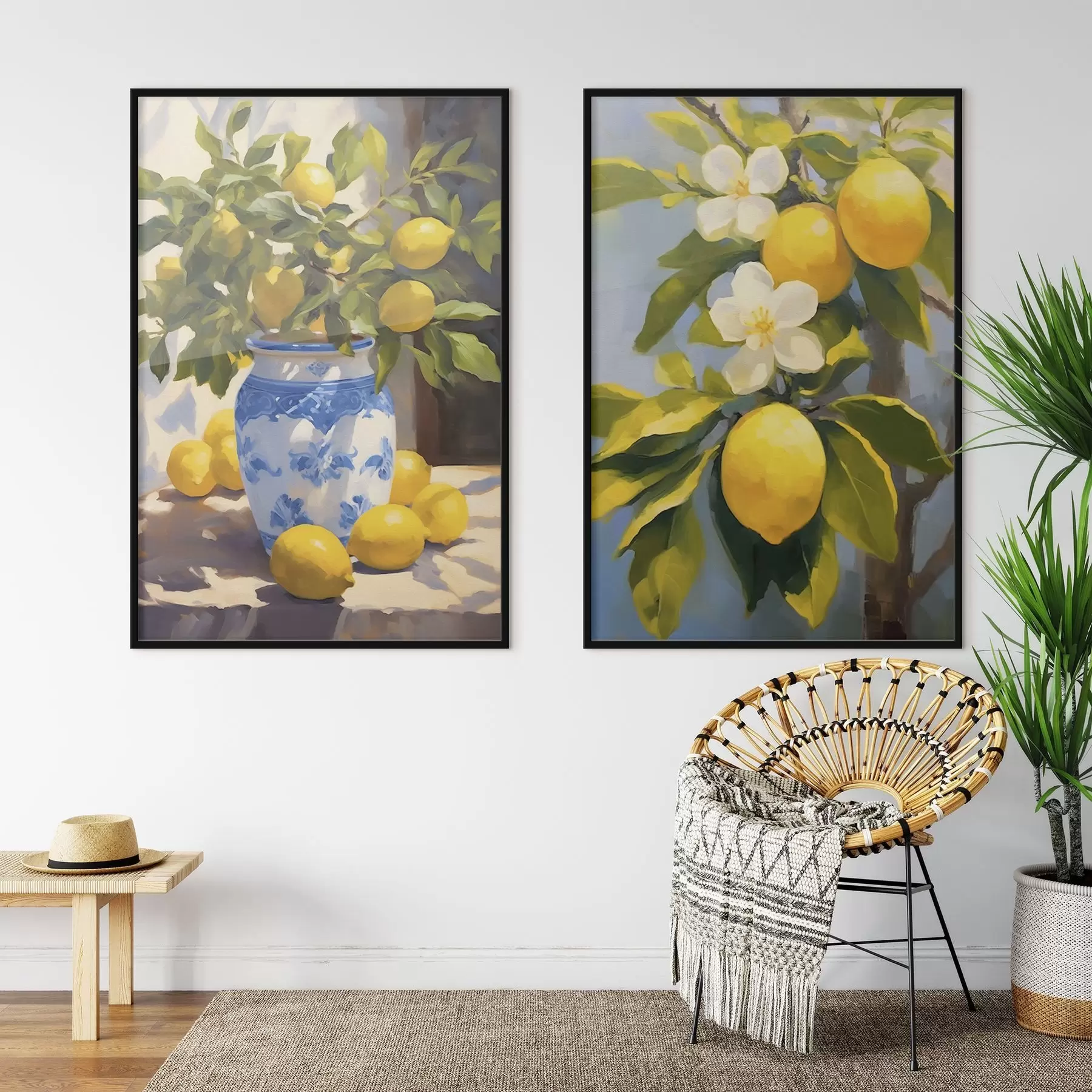 Fotobehang Citroenen d00390