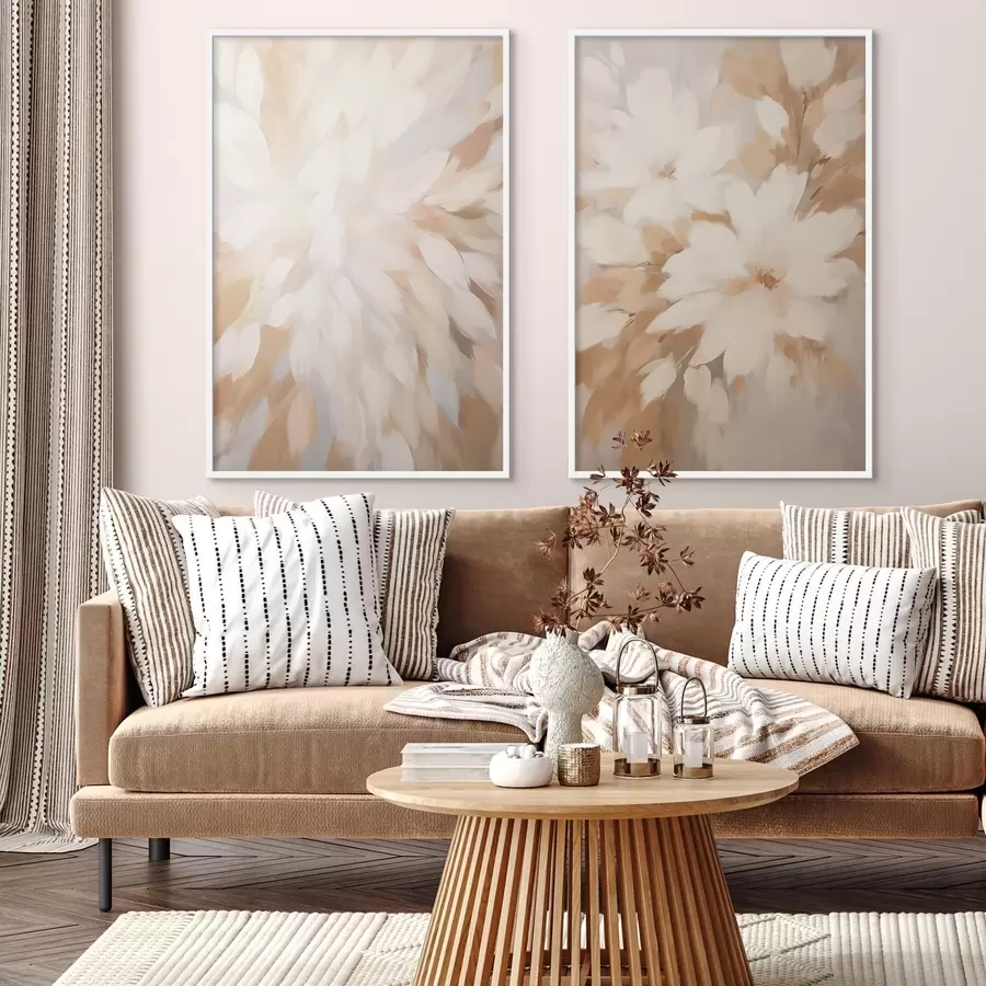 Fotobehang Bloemen en bladeren d00391