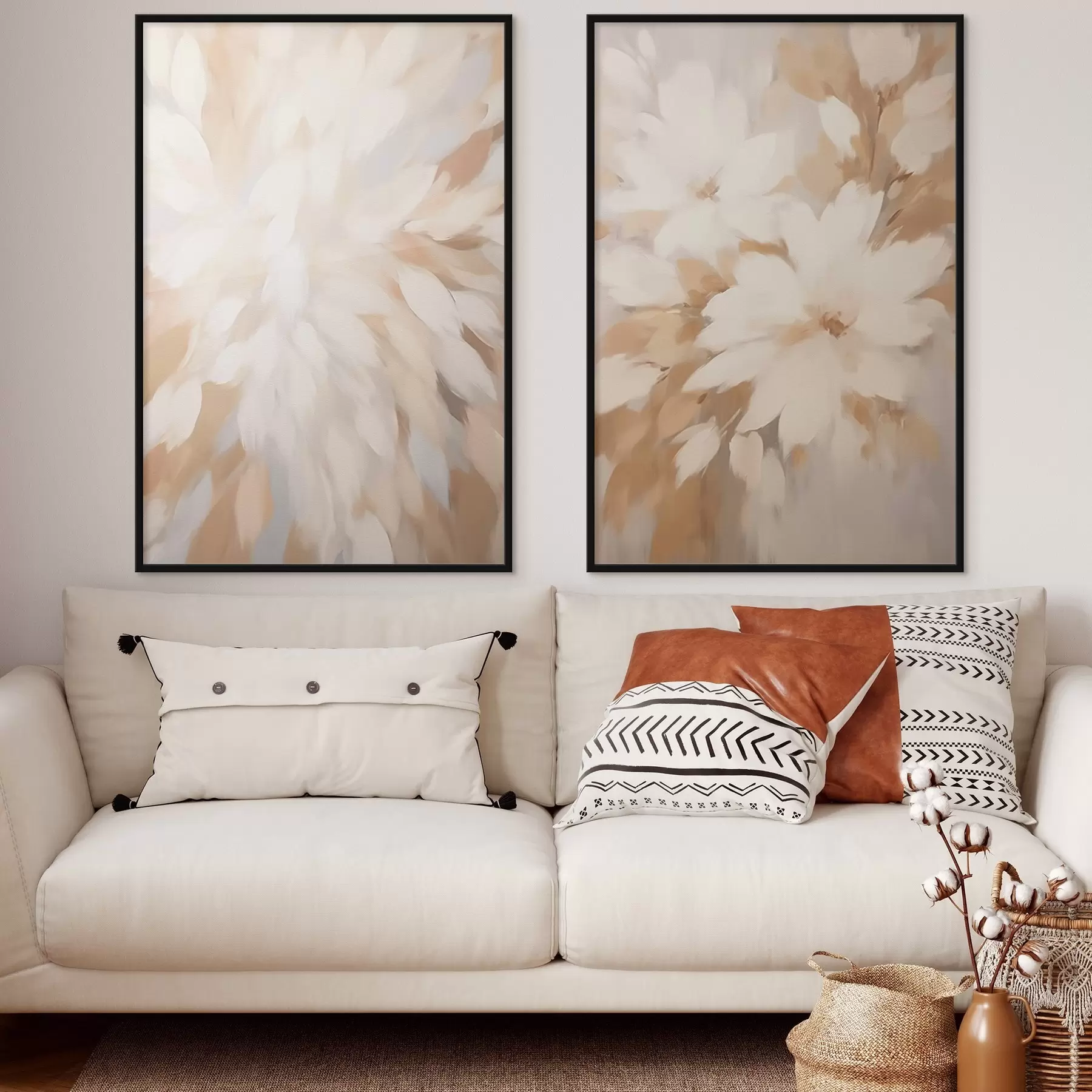 Fotobehang Bloemen en bladeren d00391