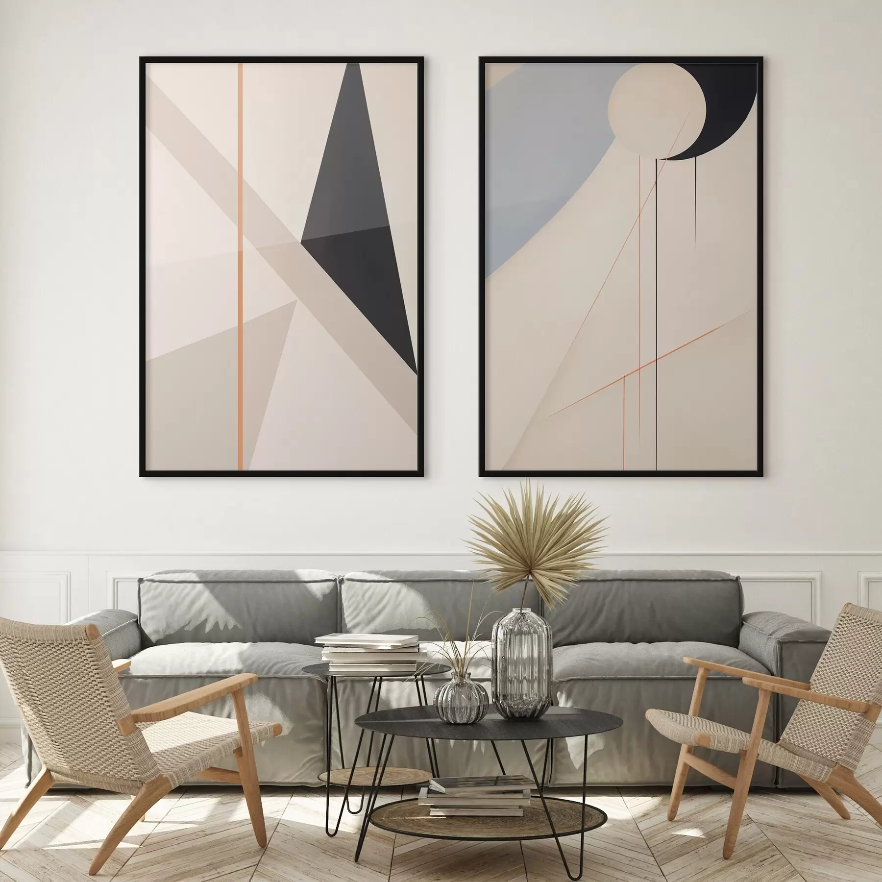 Fotobehang Geometrische abstractie d00536