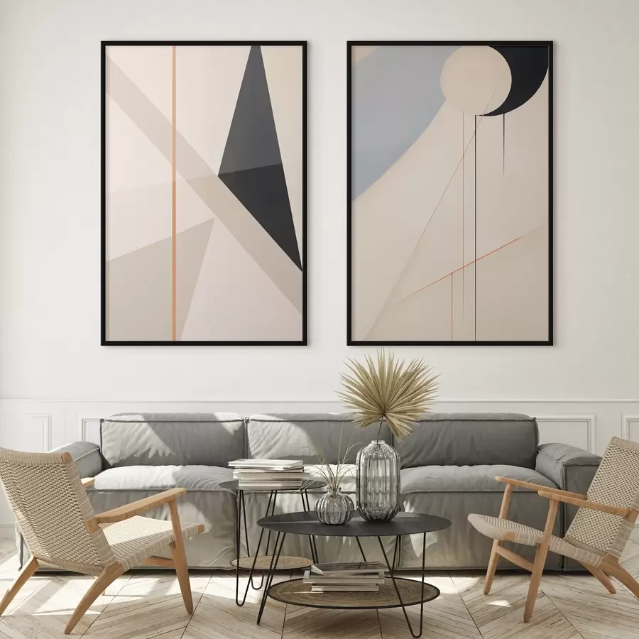 Fotobehang Geometrische abstractie d00536