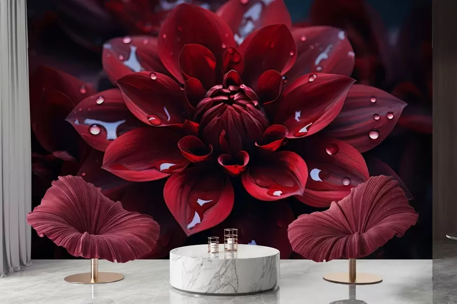 Fotobehang Sappige chrysant w05057