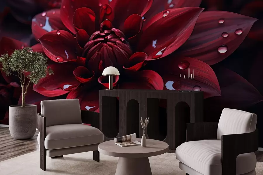 Fotobehang Sappige chrysant w05057