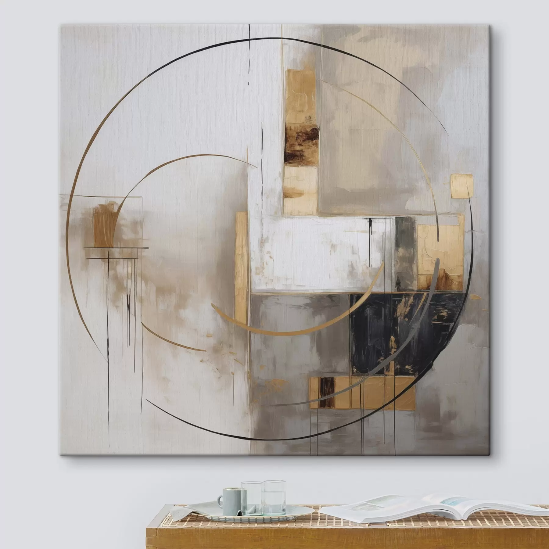  Schilderijen Abstracte samenstelling s47149