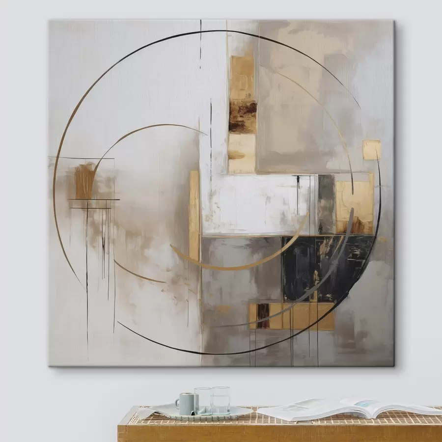  Schilderijen Abstracte samenstelling s47149