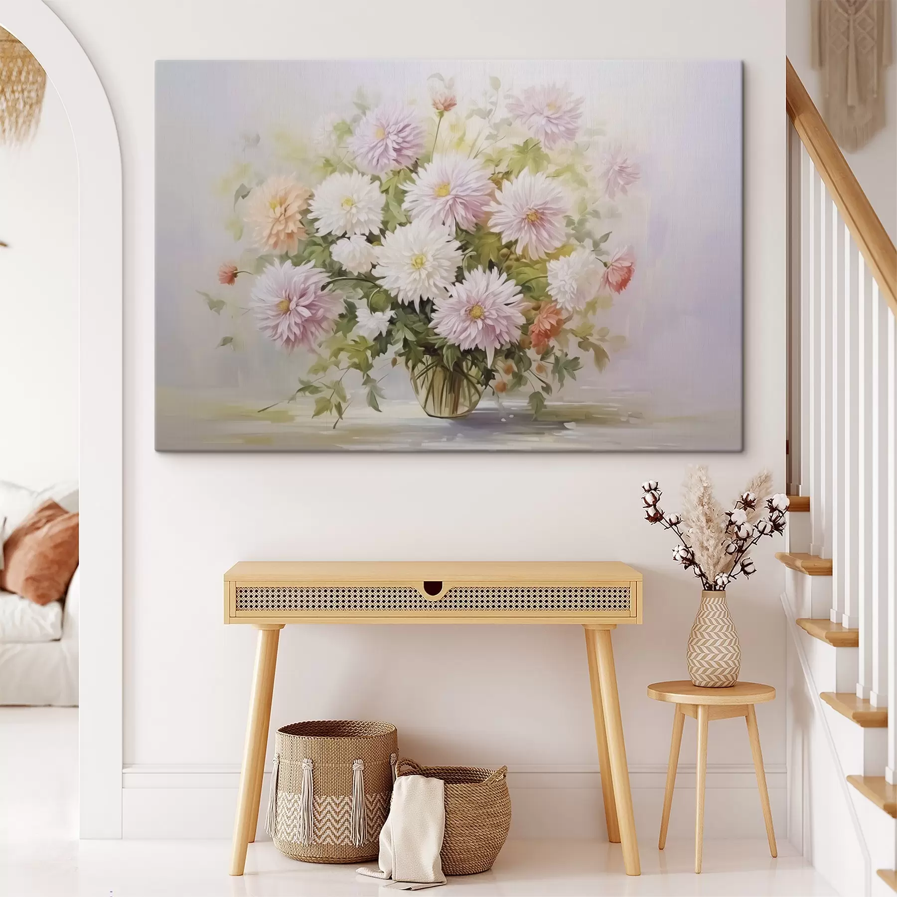  Schilderijen Chrysanten in een bloempot s47154