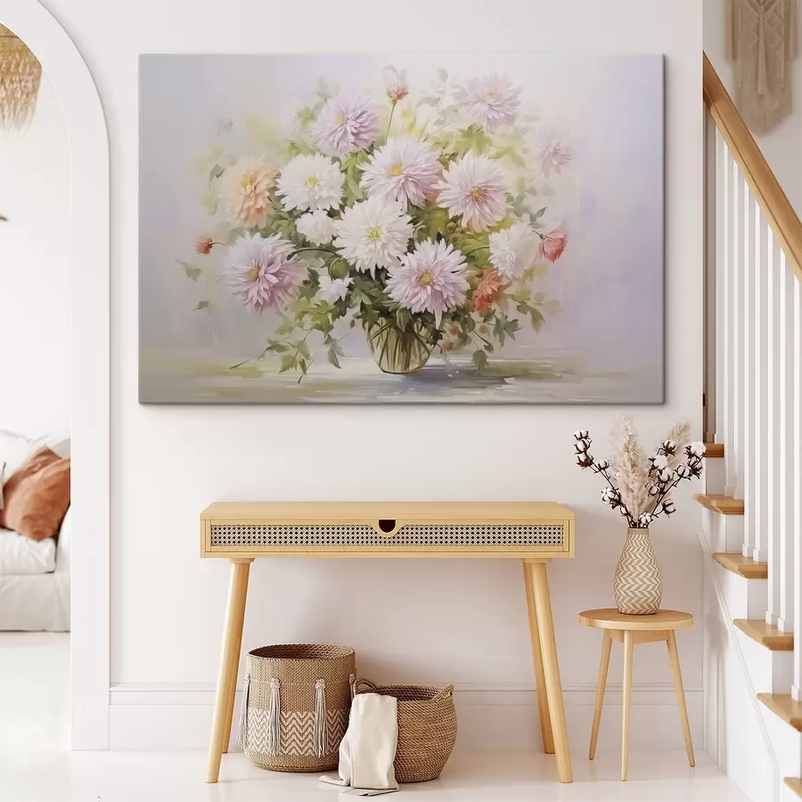  Schilderijen Chrysanten in een bloempot s47154