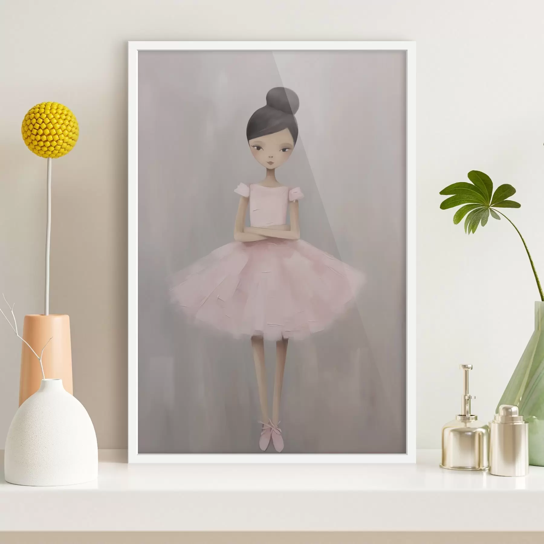 Fotobehang Ballerina f47147