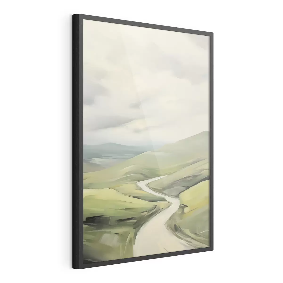 Poster Weg in het veld f47244