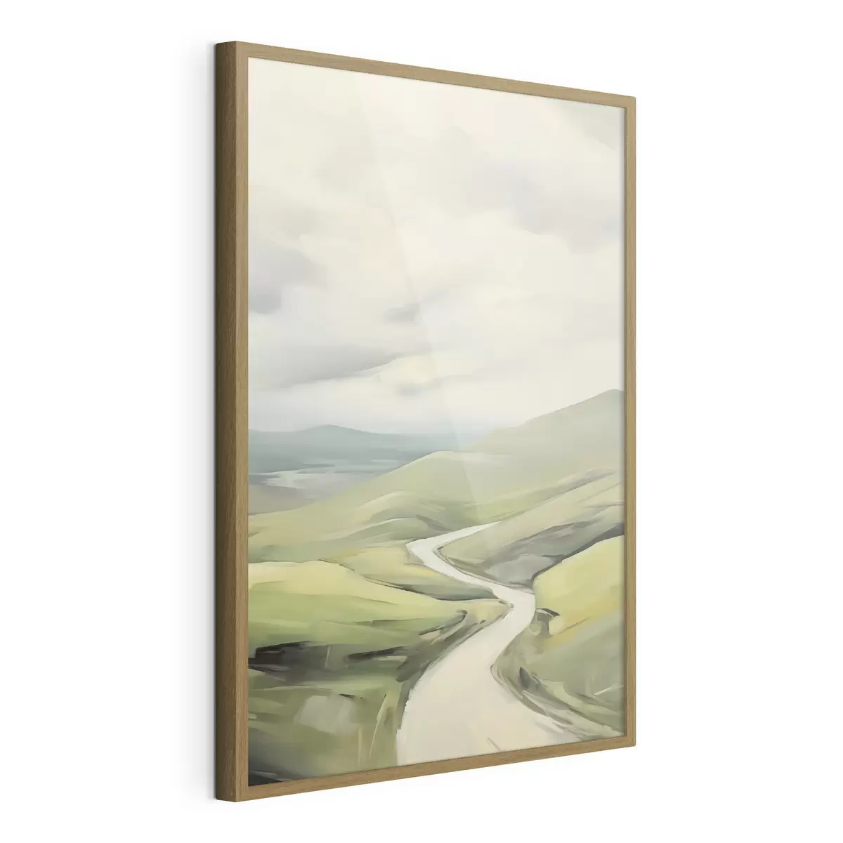 Poster Weg in het veld f47244