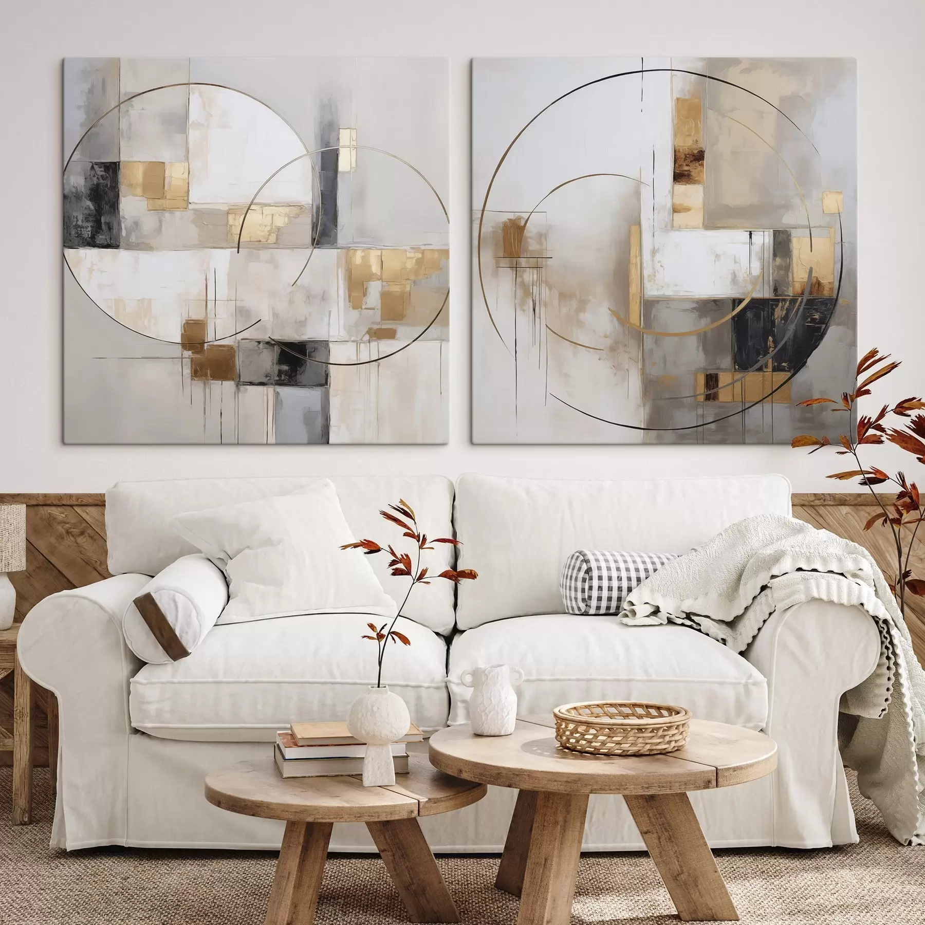  Schilderijen Moderne abstractie m01158