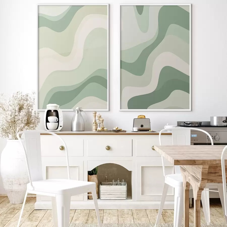 Fotobehang Abstracte golven d00842