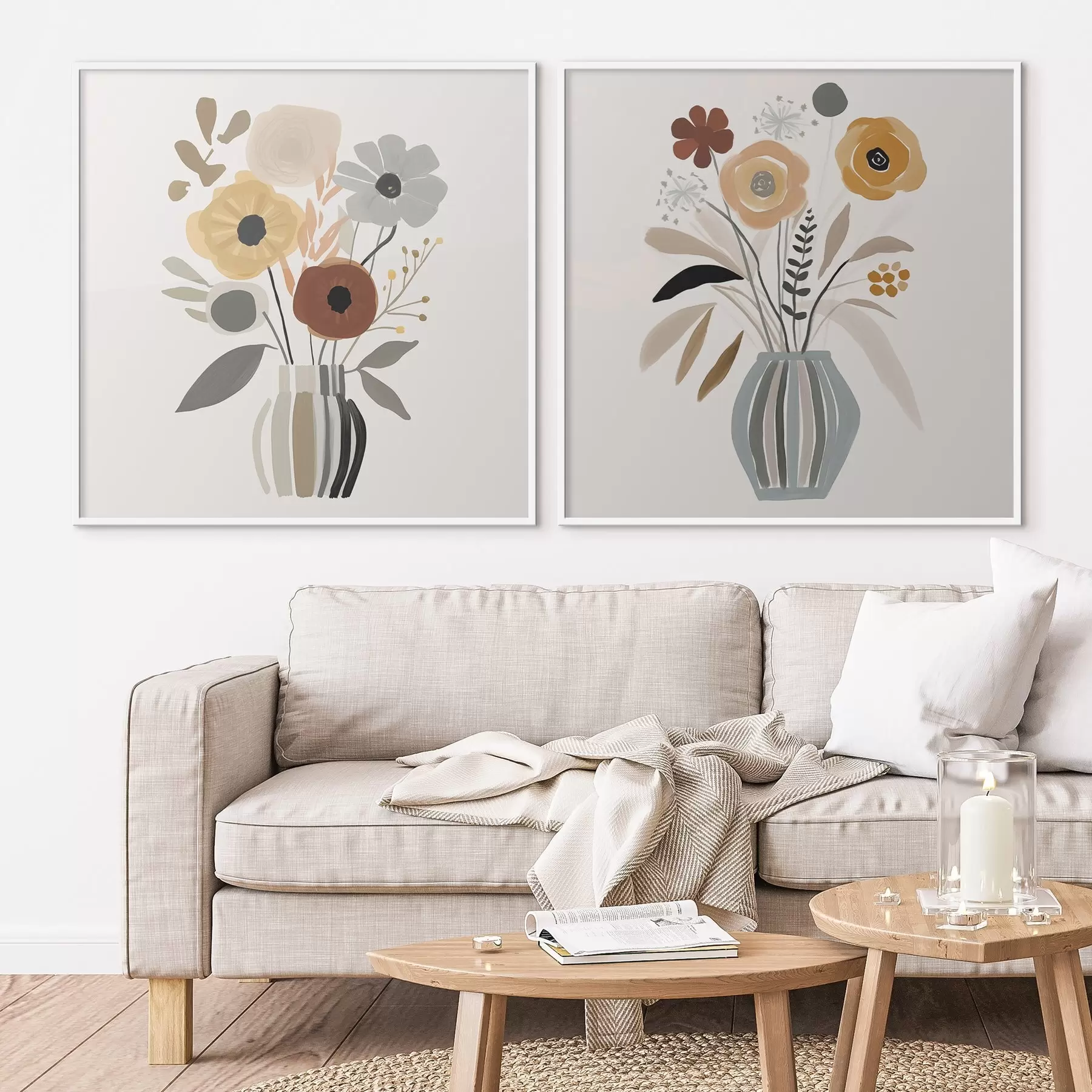Fotobehang Bloemen in een vaas d00872