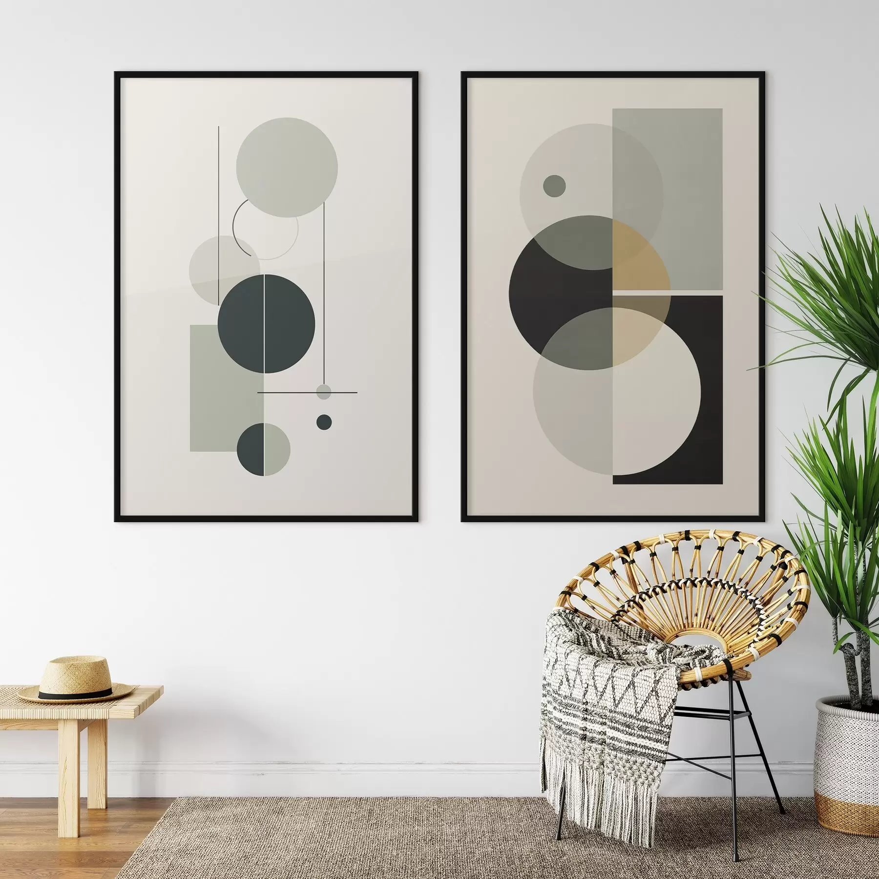 Fotobehang Geometrische abstractie d00909