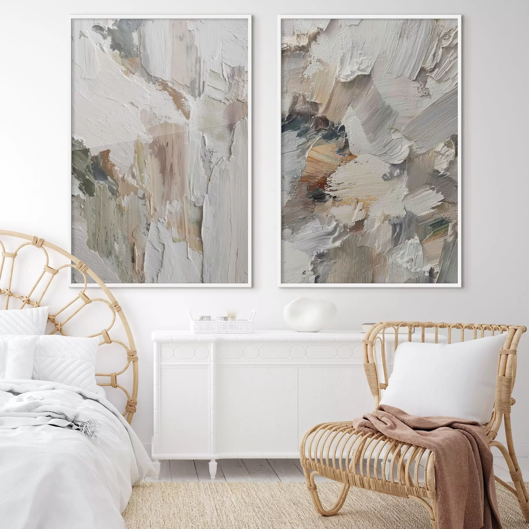 Fotobehang Abstracte impasto-textuur d00916