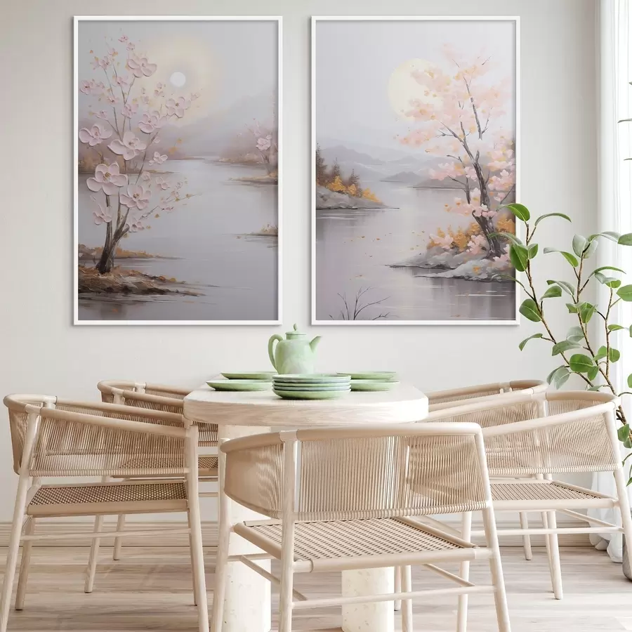 Fotobehang Abstract landschap d01057