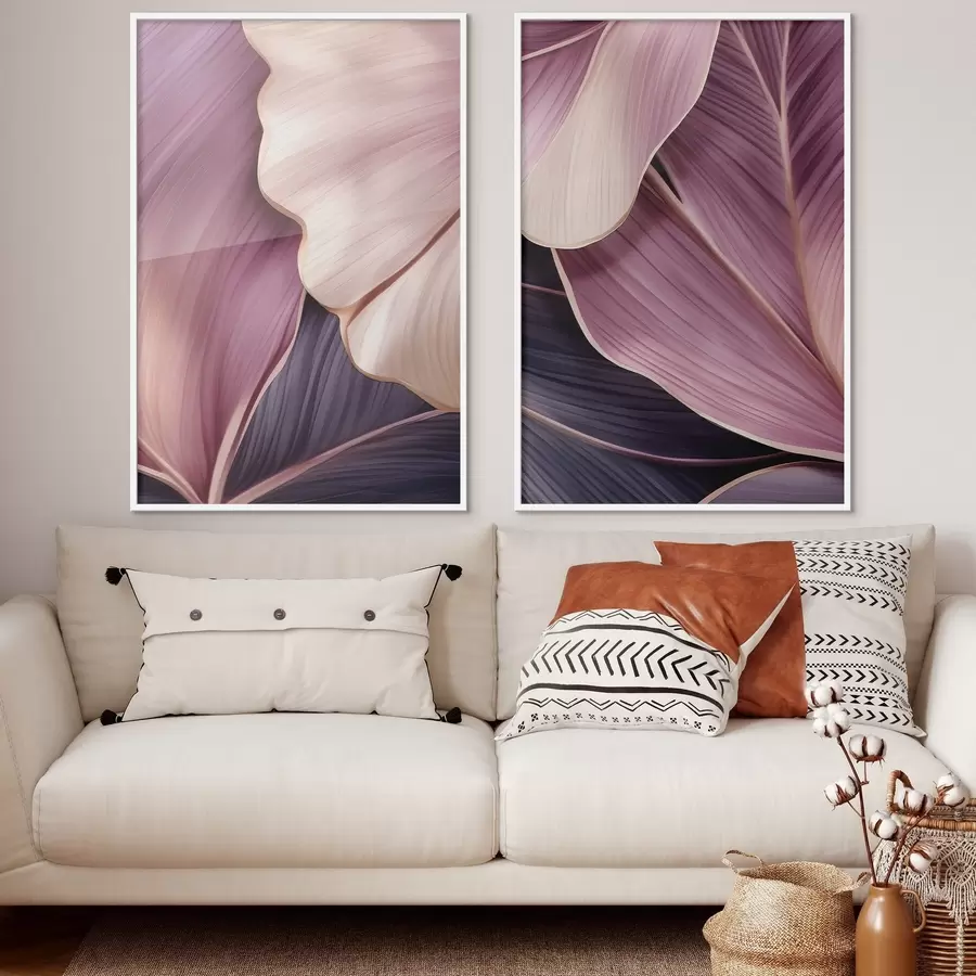 Fotobehang Abstracte bladeren d01059