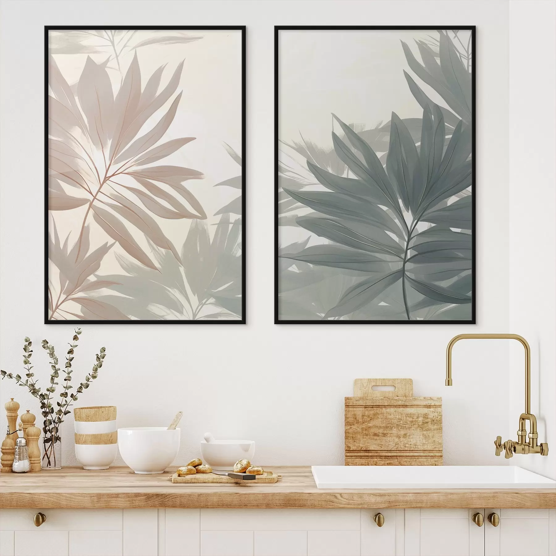 Fotobehang Tropische bladeren d01060