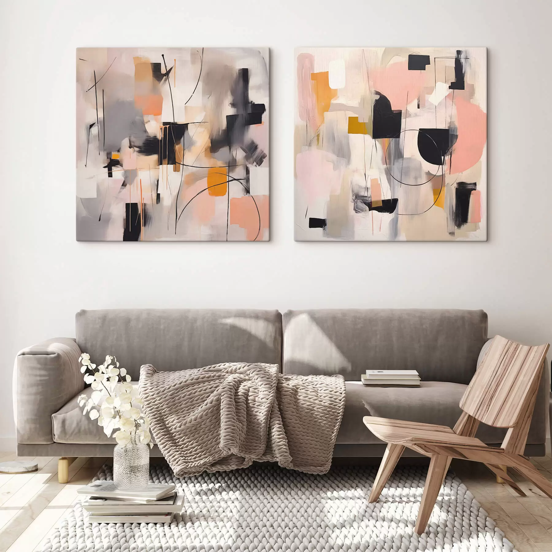  Schilderijen Abstractie m01073