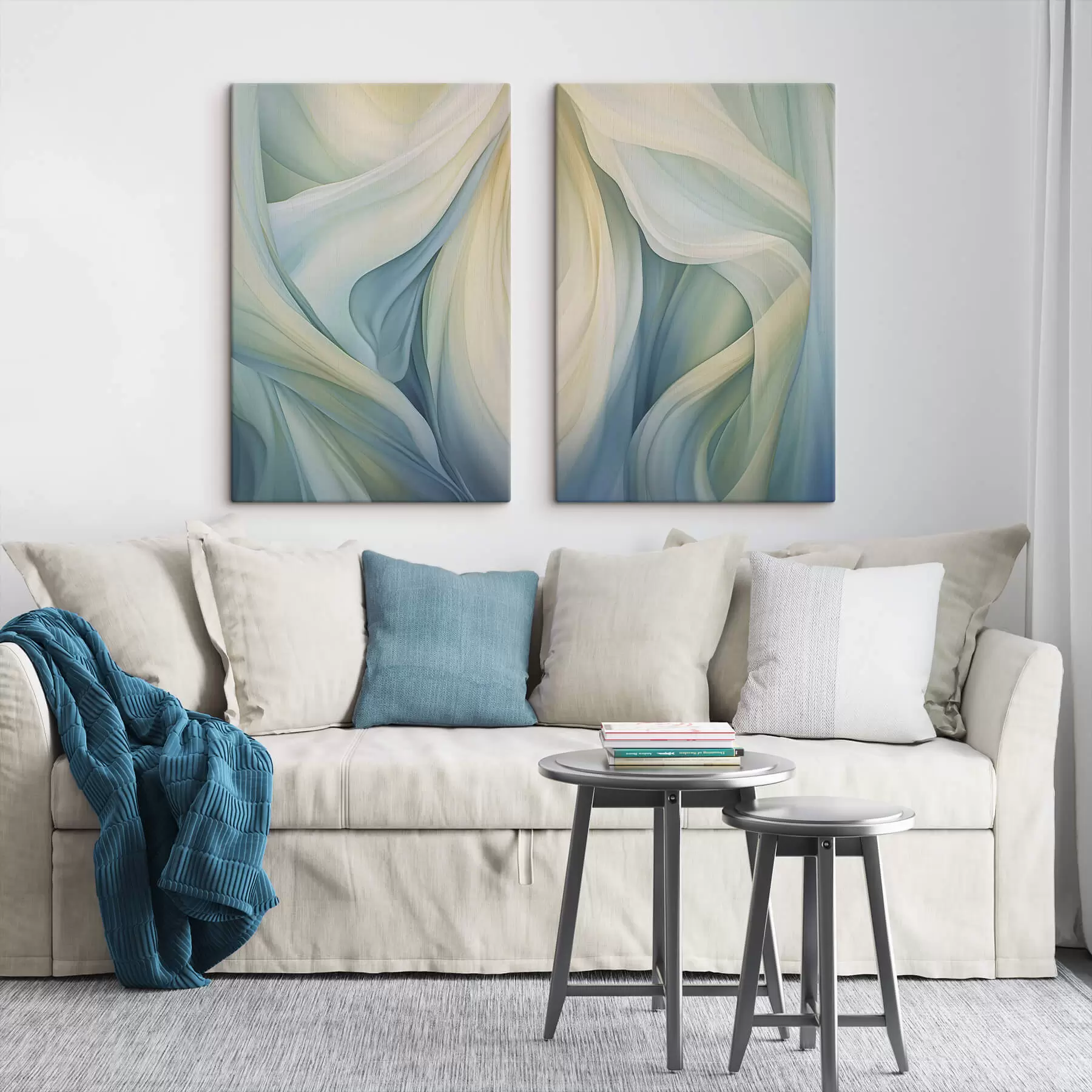  Schilderijen Abstracte golven m01130