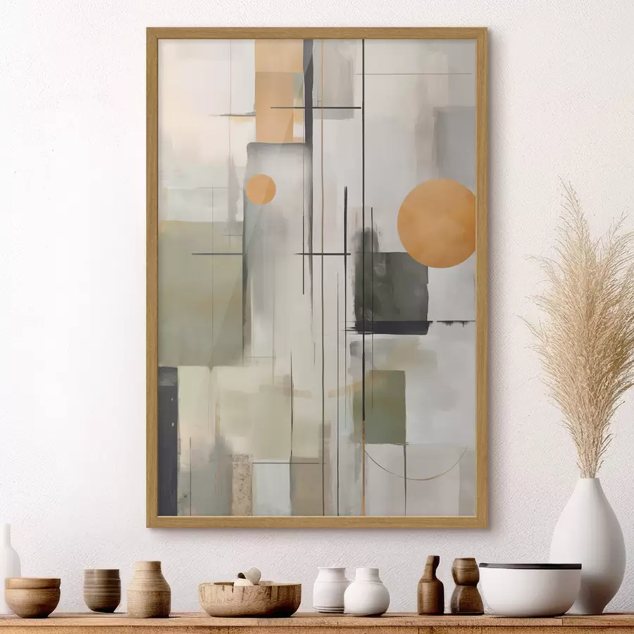 Fotobehang Geometrische abstractie f46974