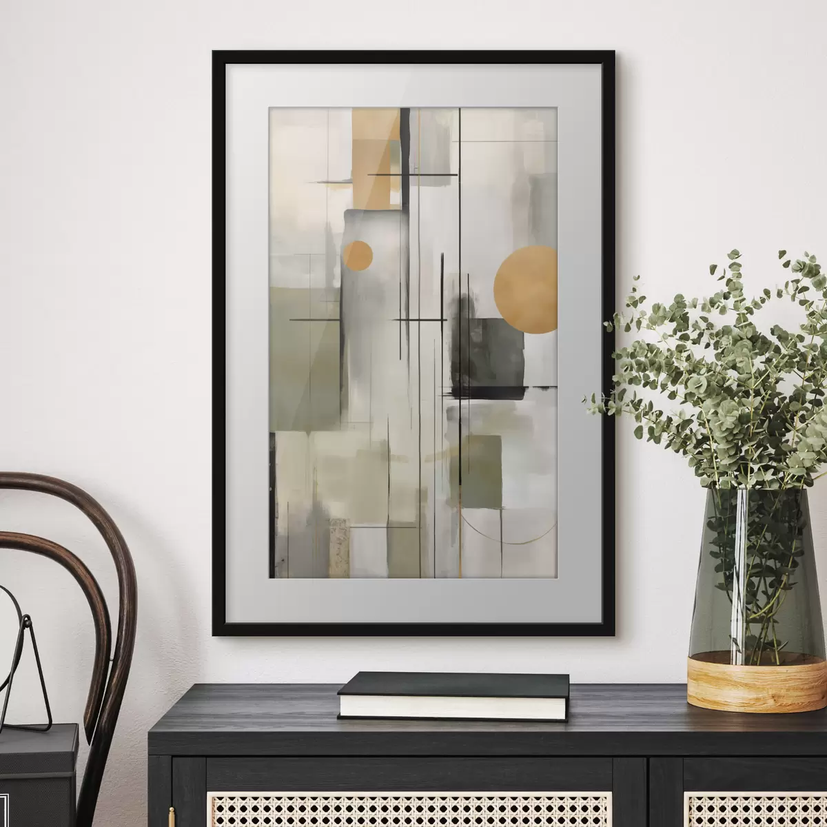 Poster Geometrische abstractie f46974