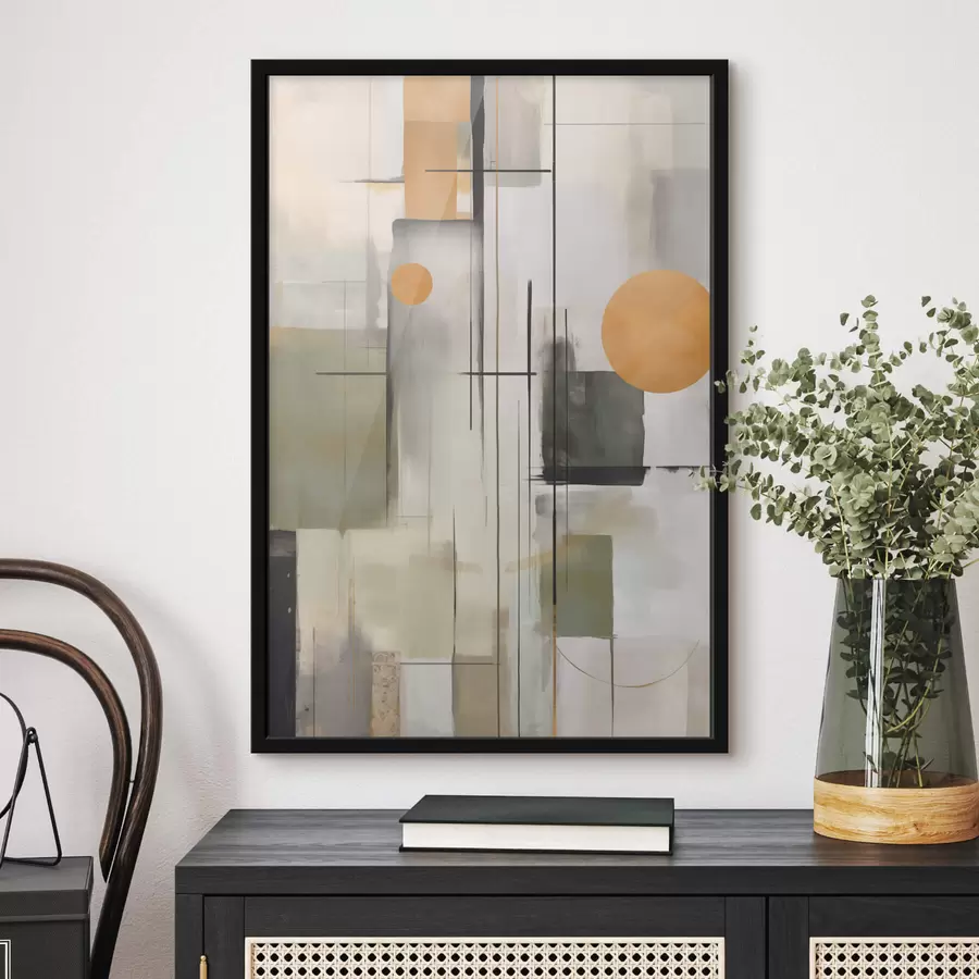 Fotobehang Geometrische abstractie f46974