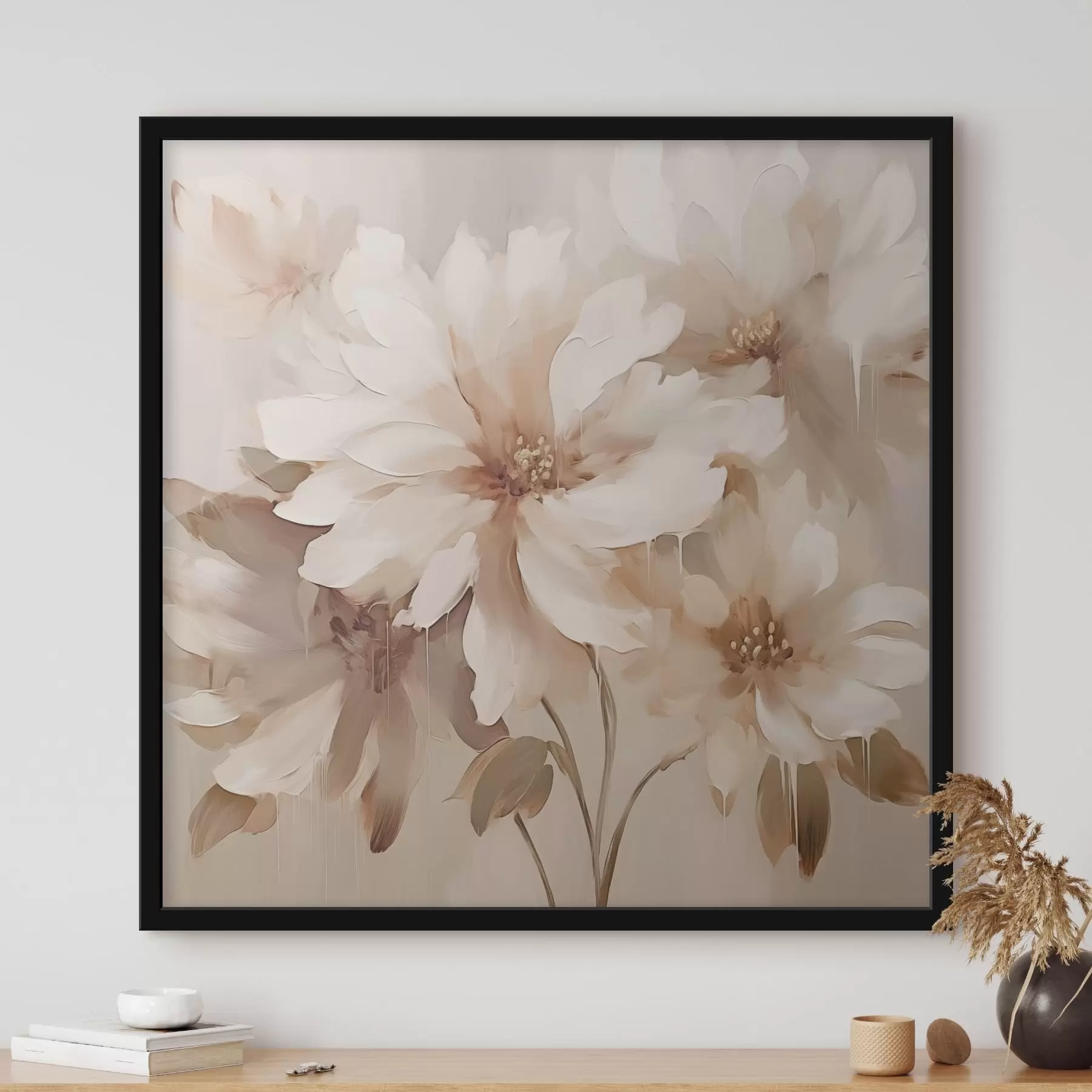 Fotobehang Abstracte bloemen f46975